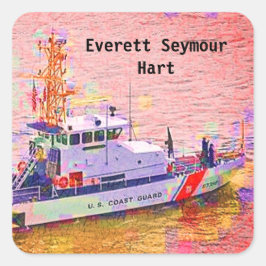 コーストガードキッドのシール スクエアシール