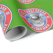 コーストガードスキューバダイバー ラッピングペーパー (ロールコーナー)