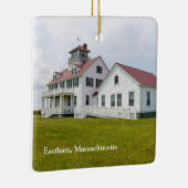 コーストガードステーションイースタムマサチューセッツ セラミックオーナメント (右)