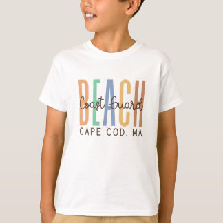 コーストガードビーチケープコッドMA (サンズ) Tシャツ