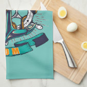 コーストガードママ キッチンタオル (四つ折り)