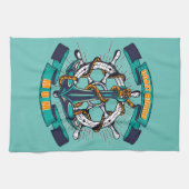 コーストガードママ キッチンタオル (横)