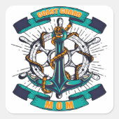 コーストガードママ スクエアシール (正面)