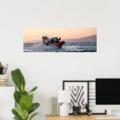 コーストガード25-足レスポンスボートスモール ポスター (ホームオフィス)