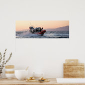 コーストガード25-足レスポンスボートスモール ポスター (キッチン)