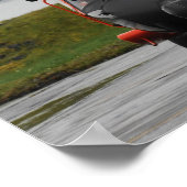 コーストガードMH-60ジェイホークヘリコプター ポスター (角)