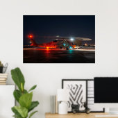 コーストガードMH-60ジェイホークヘリコプター ポスター (ホームオフィス)