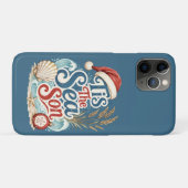 コーストクリスマスタイズシーソンタイポグラフィー Case-Mate iPhoneケース (裏面(横))