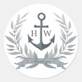 コーストグレ結婚イ感謝していのお前 ラウンドシール (正面)