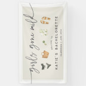 コーストサマー「ゆるかわいいガールズ」ハッチェロープ 横断幕 (縦)