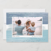 コーストストライプホリデーフォトカード シーズンカード (正面)