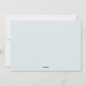 コーストストライプホリデーフォトカード シーズンカード (裏面)