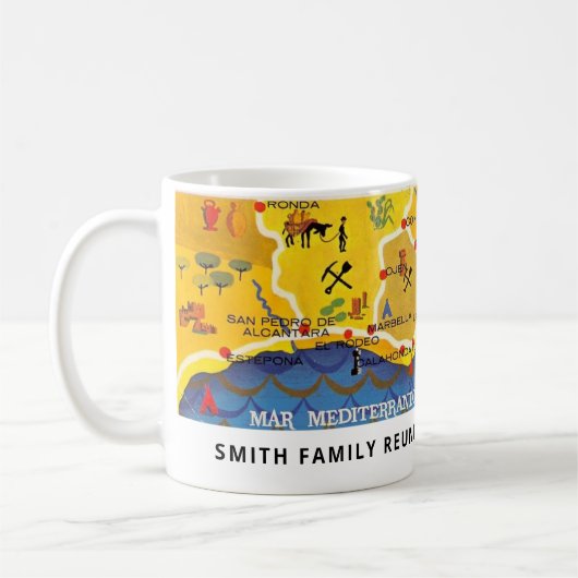 コーストスペインのマグ コーヒーマグカップ (左)