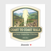 コーストツーコーストウォーク(B) シール (シート)
