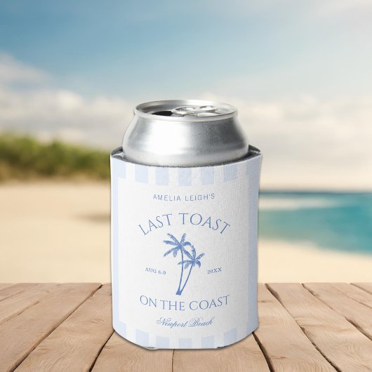 コーストパームツリーズの最後のトーストバチェロレッテ 缶クーラー