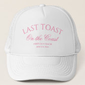 コーストピンクバチェロレッテの最後のトースト キャップ (正面)