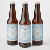 コーストブリダルシャワーボートストライプ ビールラベル (ボトル)