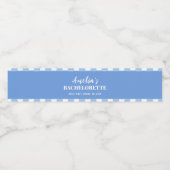 コーストブルーの最後のトーストバチェロレッテ ペットボトルラベル (シングルラベル)