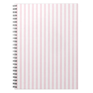コーストブルーストライプス - シェルピンク ノートブック