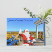 コーストメリークリスマスヒルトンヘッドアイランドサンタ シーズンカード (スタンド正面)