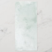 コーストモダンシーシェルアクア結婚ズ メニュー (裏面)