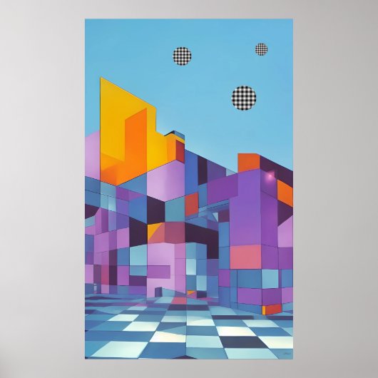 コーストモダンマナーバージョンA - Ken Gage Art ポスター (正面)