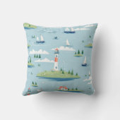 コーストラ航海のイトハウスボート クッション (裏面)