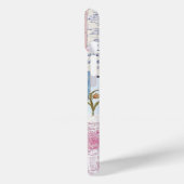 コースト名門私立校風のコラージュ、サマーコラージュ電話ケース Case-Mate iPhoneケース (裏面 / 左)