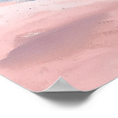 コースト名門私立校風のビーチグーアアート ポスター (角)