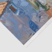 コースト地中海のタウン印象派のデコページ 薄葉紙 (詳細)