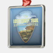 コースト失ったトレイル(矢印) メタルオーナメント (左)