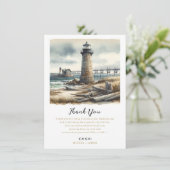 コースト素朴ライトハウスシーサイドビーチありがとう 招待状 (スタンド正面)