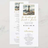 コースト素朴ライトハウスシーサイドビーチプログラム プログラム (正面/裏面)