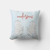 コースト航海のビーチハウスカスタムホーム クッション (正面)