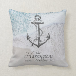 コースト航海のビーチハウス海スプレー名 クッション