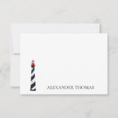 コースト航海のブラックアンドホワイトライトハウス (正面)