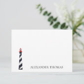 コースト航海のブラックアンドホワイトライトハウス (スタンド正面)