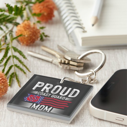 コースト誇りを持ったガード母：我が国のヒーローを応援 キーホルダー (正面右)