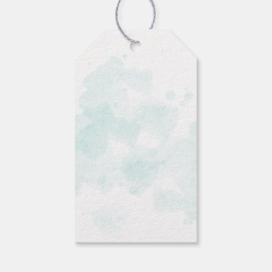 コースト サンタ クロース ビーチ クリスマス ギフトタグ (裏面)