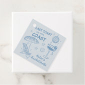 コースト・ハンドの最後のトースト描画バチェロレッテ フェイバータグ (インサイチュ)