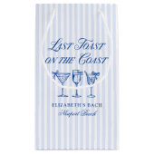 コースト・ハンドドローエレガントド・ボウの最後のトースト スモールペーパーバッグ (裏面)