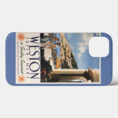 コースト・レイルウェイポスターを見下ろすカップル Case-Mate iPhoneケース (裏面 (横))