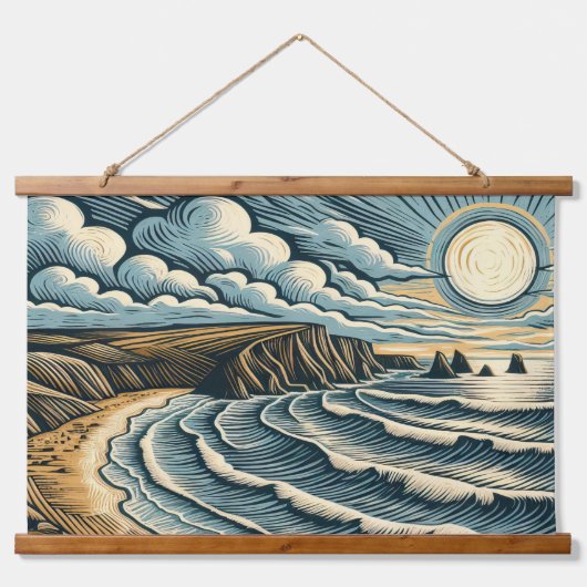 コースト 吊り下げ型タペストリー (正面)