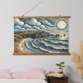 コースト 吊り下げ型タペストリー (寝室)