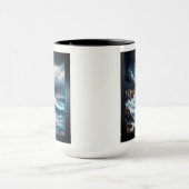コーストAIアート地中海のによる嵐Xendor7 マグカップ (中央)