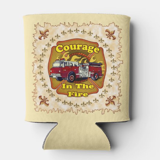 コースファイヤートラック消防カスタムクーラーボックス 缶クーラー (裏面)