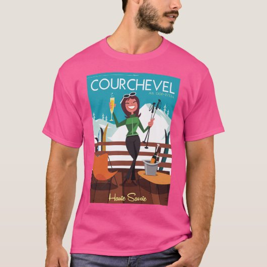 コースヴェルのポスター Tシャツ (正面)