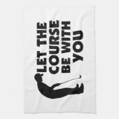 コース一緒にゴルフ キッチンタオル (縦)