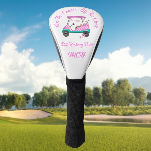 コース上で、時計はまだ蹴るお尻 ゴルフヘッドカバー