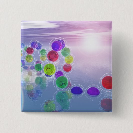 コース内のサンズ 缶バッジ (正面)